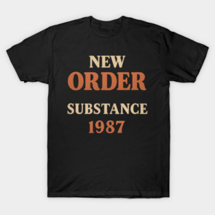 New Order Substance T-Shirt