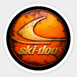 Ski-Doo - The Vintage Golden Emblem Sticker