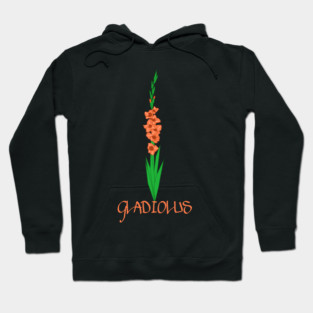 GLADIOLUS Flower Hoodie