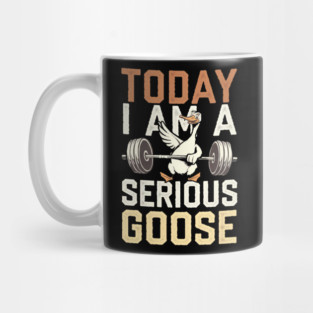 Workout Clothes goose Mug
