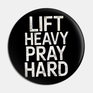 Workout Clothes Christian Pin