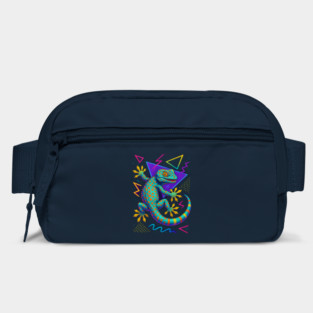 Retro Neon Tokay Gecko Bag