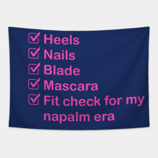 Kpop Demon Hunter Fit Check Tapestry