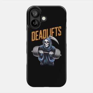 Workout clothes deadlifts Phone Case