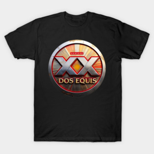 Dos Equis - The Vintage Mexican Beer Emblem T-Shirt