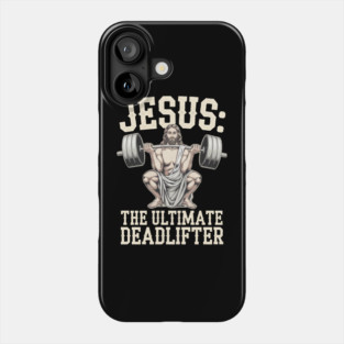 Workout clothes Jesus Phone Case