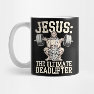 Workout clothes Jesus Mug