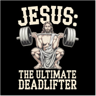Workout clothes Jesus Posters and Art