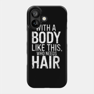 Workout clothes humor Phone Case