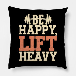 Workout clothes lifting Pillow