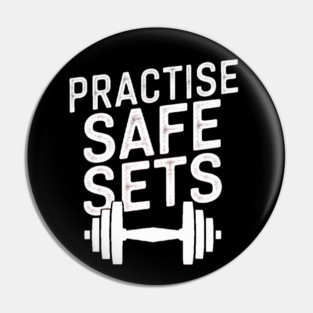 Workout clothes funny pun Pin