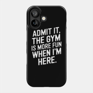 Workout clothes gym Phone Case