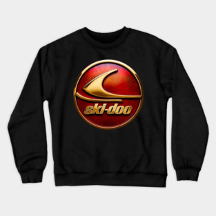 Ski-Doo - Vintage Snowmobile Emblem Crewneck Sweatshirt