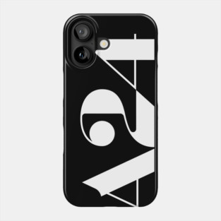 Area 24 Black Phone Case