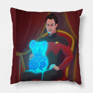 Family Portrait Pillow