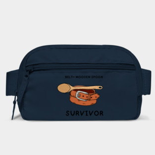 Belt + Wooden Spoon Survivor Bag