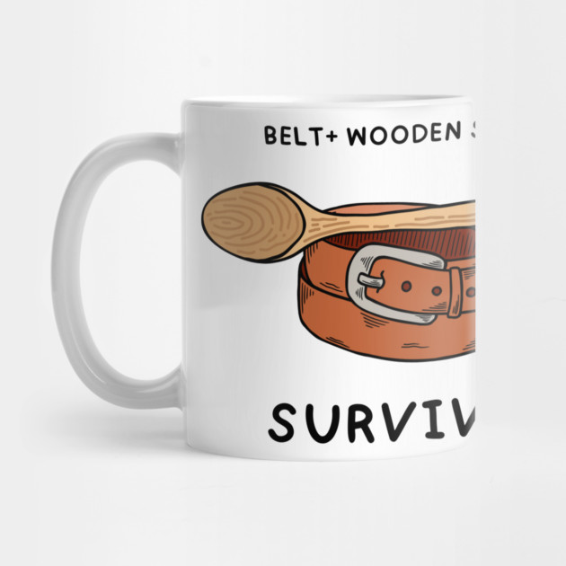 Belt + Wooden Spoon Survivor by Demian Stipatio
