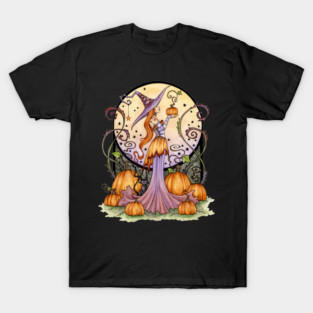 Pumpkin Witch T-Shirt