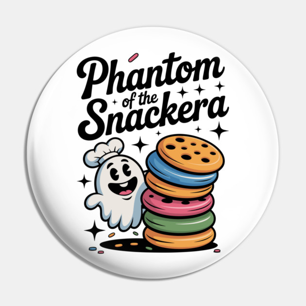 Phantom of the Snackera Pin by Frank Ring