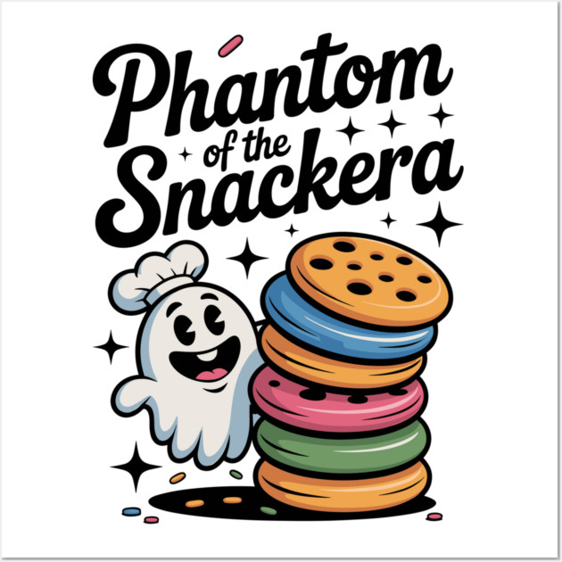 Phantom of the Snackera Wall Art by Frank Ring