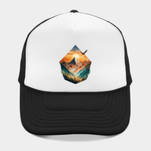 Eagle’s Flight – Sunset Mountain Adventure Tee Hat