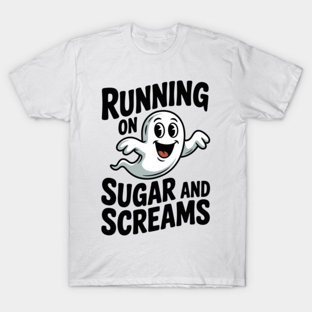 Running on Sugar and Screams T-Shirt by Frank Ring