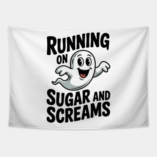 Running on Sugar and Screams Tapestry by Frank Ring