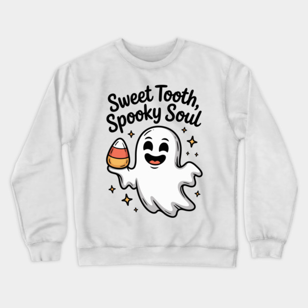 Sweet Tooth Spooky Soul Crewneck Sweatshirt by Frank Ring