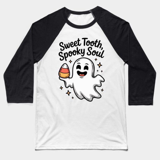Sweet Tooth Spooky Soul Baseball T-Shirt by Frank Ring