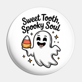 Sweet Tooth Spooky Soul Pin