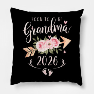 Soon to be Grandma 2026 Pillow