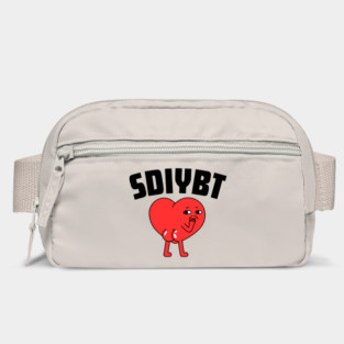 Sdiybt Start Digging In Your Butt Twin Meme Bag