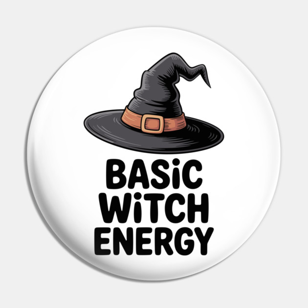 Basic Witch Energy Pin by Frank Ring