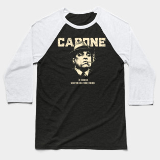Al Capone - Be Careful Baseball T-Shirt