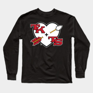 Taylor Swift + Travis Kelce Love Logo Long Sleeve T-Shirt