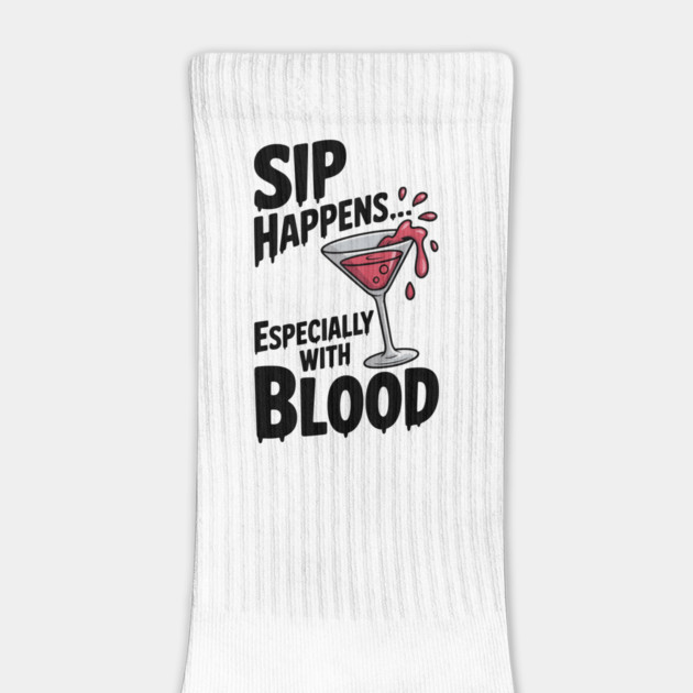 Sip Happens... Especially with Blood by Frank Ring