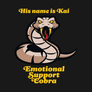 Emotional Support Cobra T-Shirt