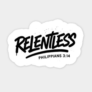 Relentless Sticker