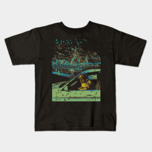 Driving in Boston Kids T-Shirt