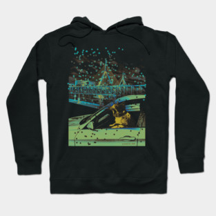 Driving in Boston Hoodie