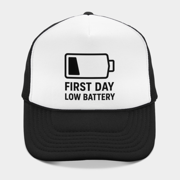 First Day, Low Battery – Battery Icon by MakerMind8.2