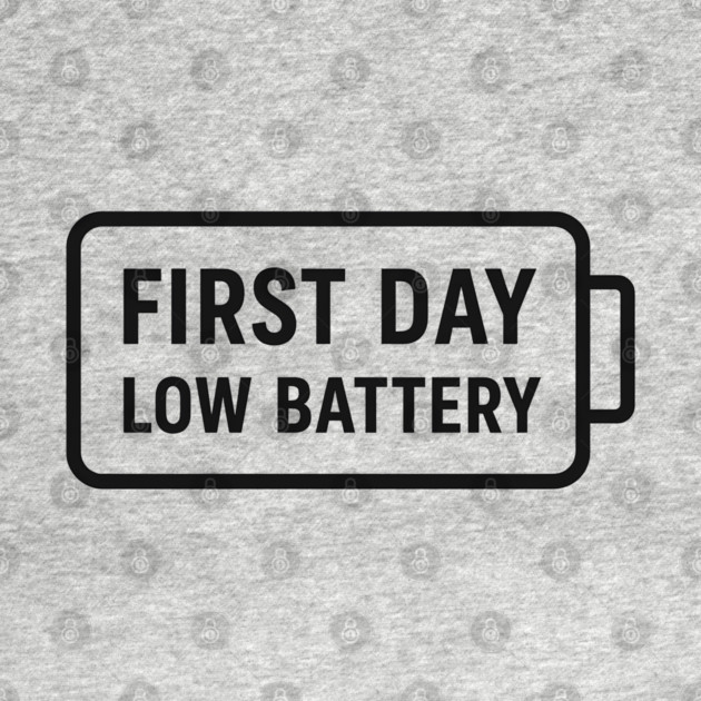 First Day, Low Battery – Wide Icon by MakerMind8.2