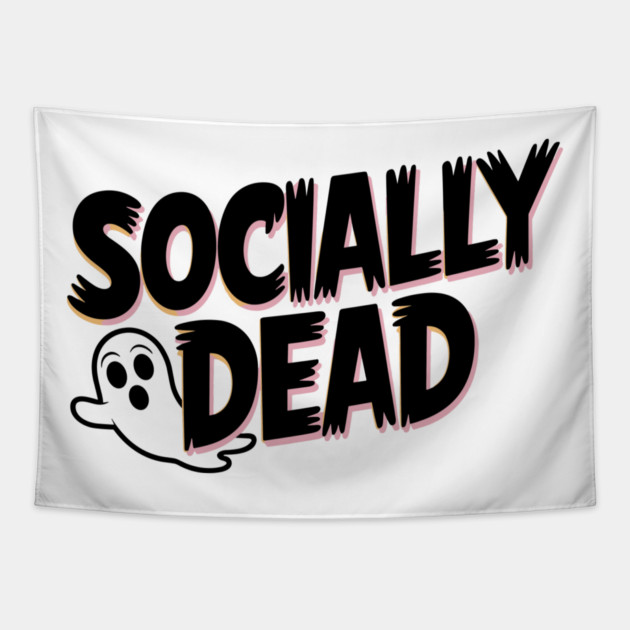 Socially Dead Tapestry by Frank Ring