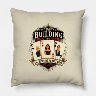 Only Murders in the Cards Pillow
