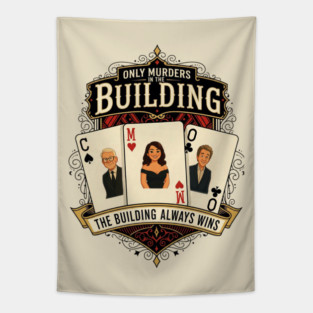 Only Murders in the Cards Tapestry