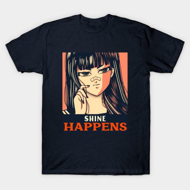 Shine Happens Manicure Salon T-Shirt by Lamount Tees