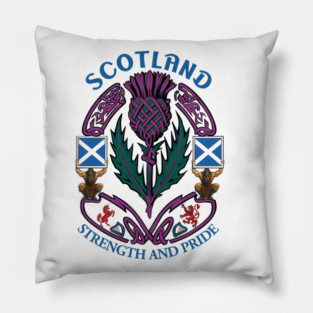Scottish Thistle Pillow