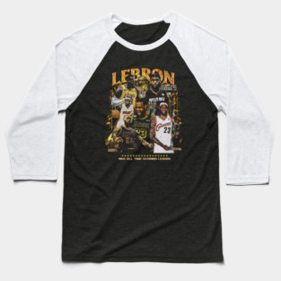 Lebron James Retro Vintage Baseball T-Shirt