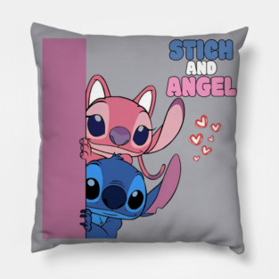 Stich and angel Pillow