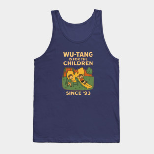 Wu-Tang Playground Retro Cartoon - Wu Tang Is For The Children Since '93 Tank Top